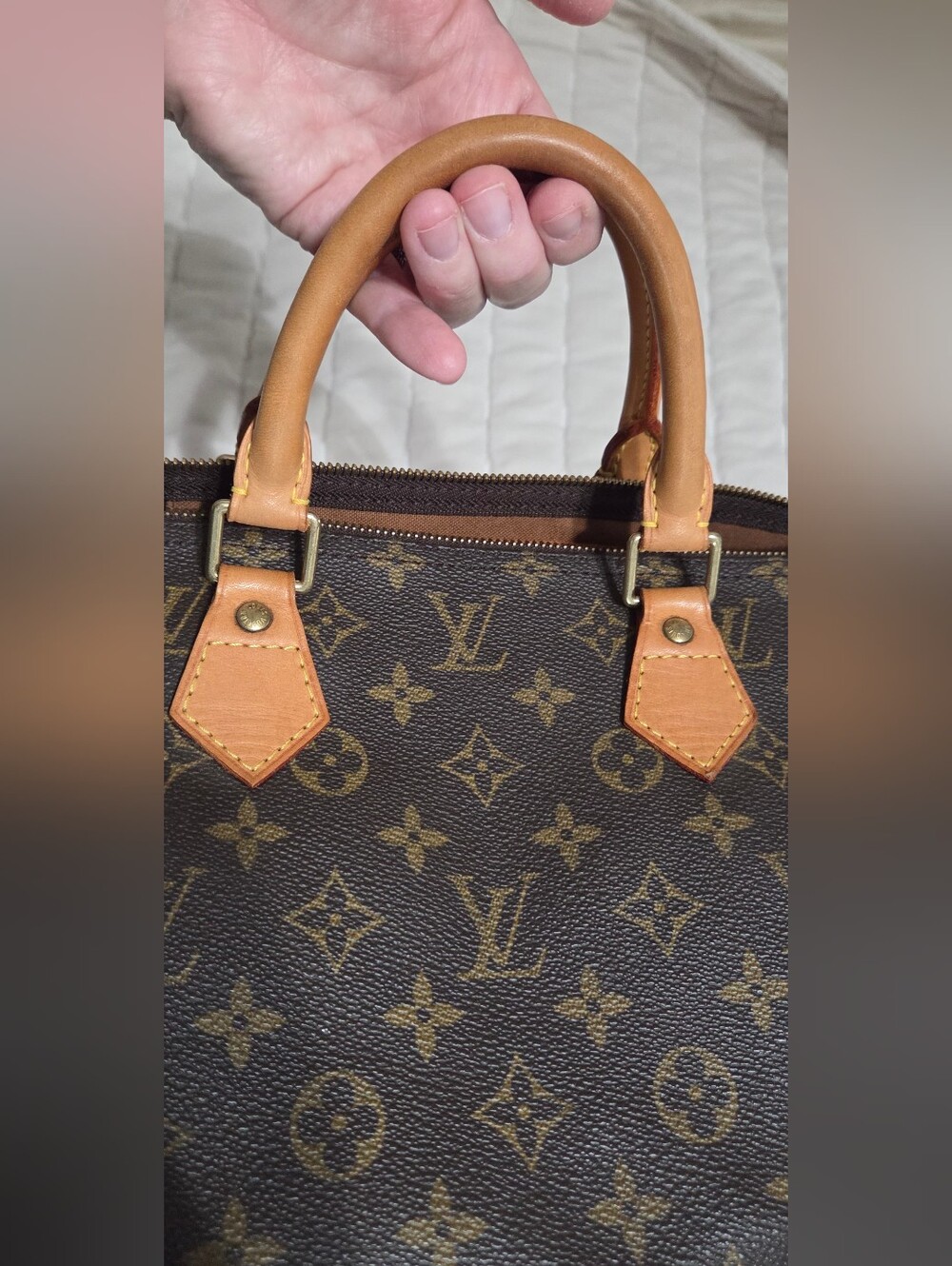 SOLD-Louis Vuitton Speedy 40 - Picture 12 of 16